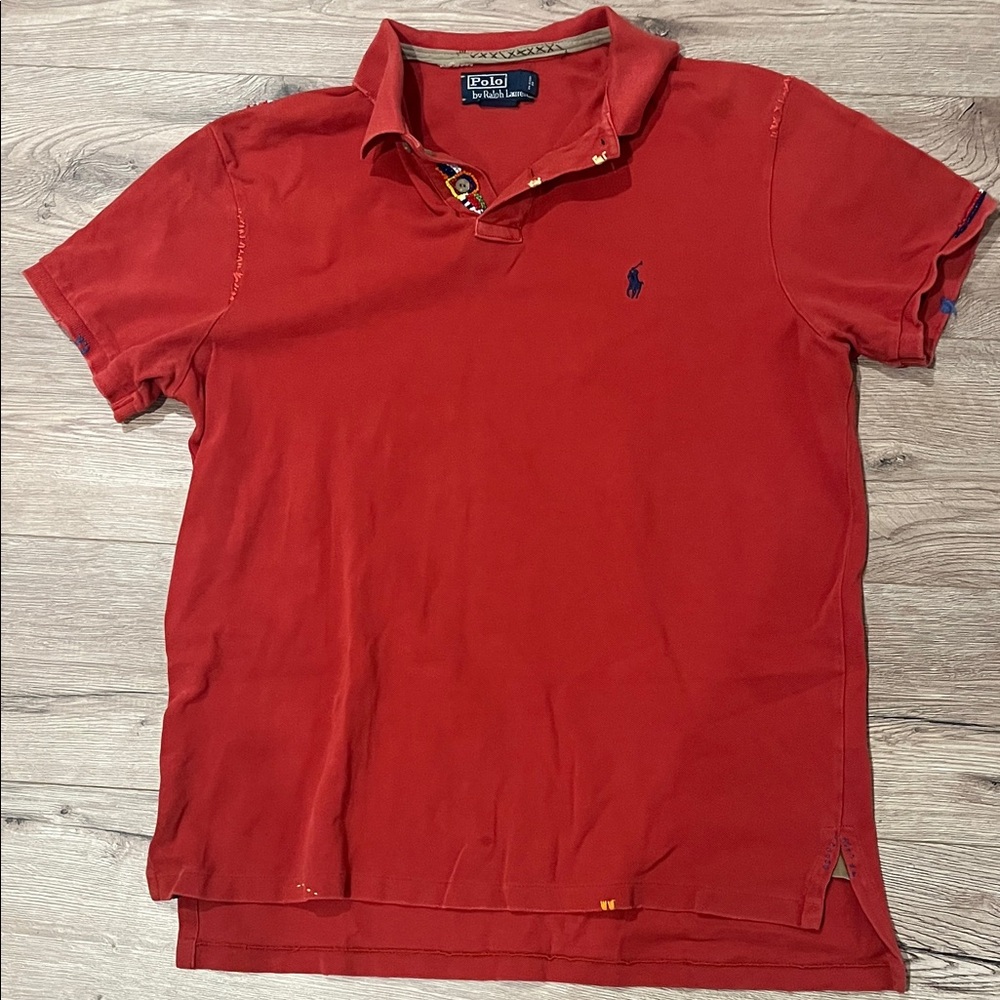 Polo by Ralph Lauren Men's Classic Red Polo Shirt